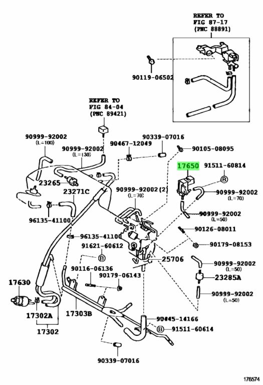 Buy Genuine Toyota 9091012100 (90910-12100) Valve Assy, Vacuum ...