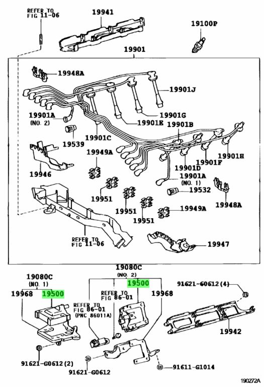 Buy Genuine Toyota 9091902228 (90919-02228) Coil Assy, Ignition. Prices ...