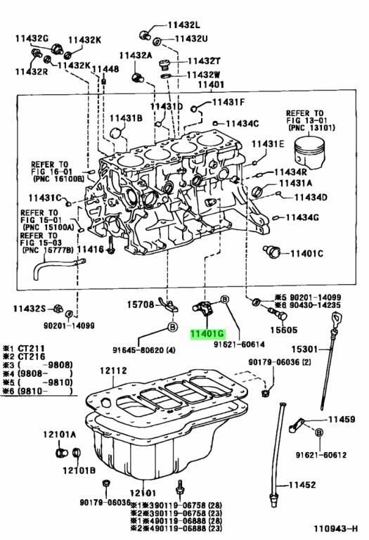 Buy Genuine Toyota 9091905031 (90919-05031) Sensor, Crank Position ...