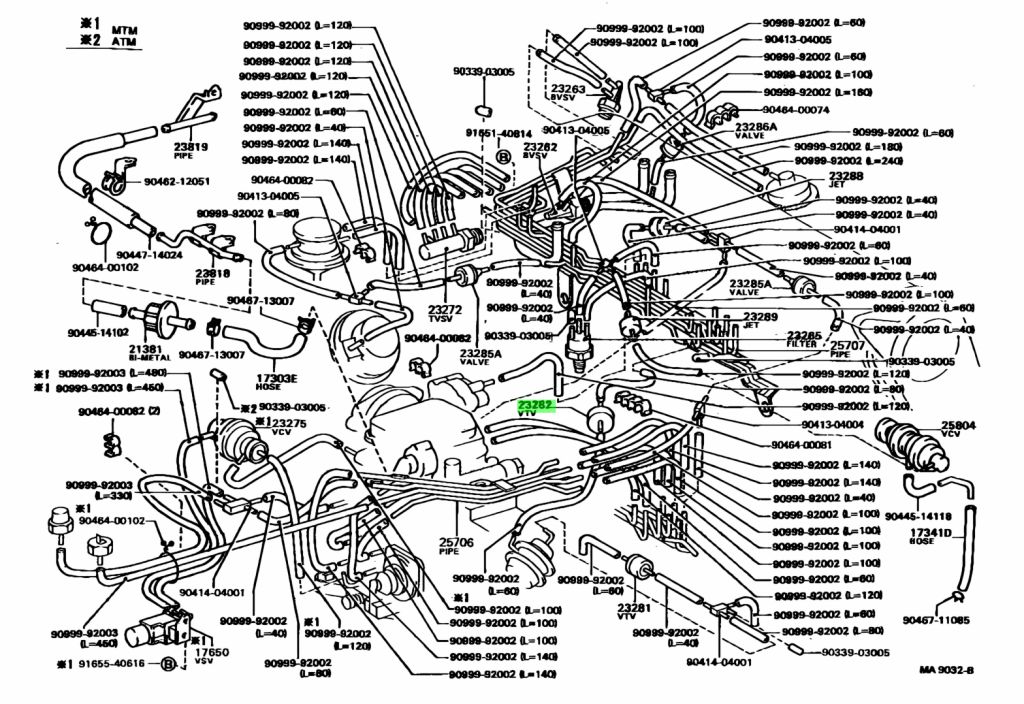 Buy Genuine Toyota 9092501023 (90925-01023) Valve, Vacuum Transmitting ...