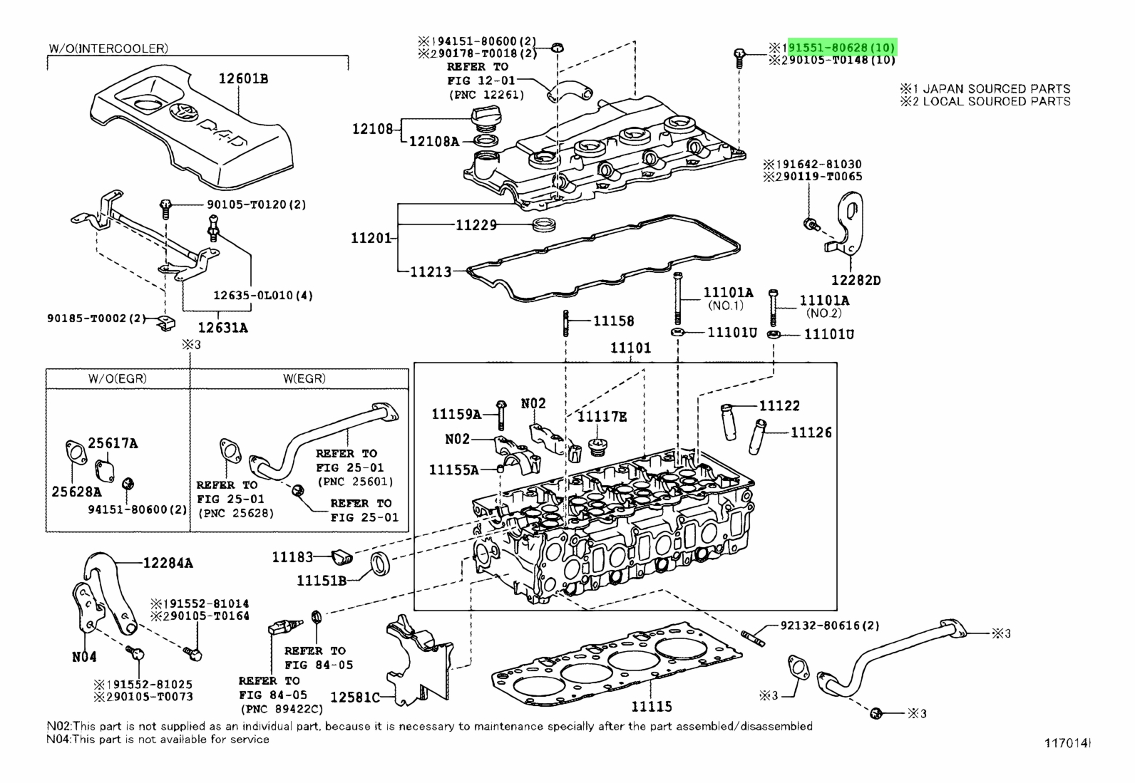 Buy Genuine Toyota 9155180628 (91551-80628) Bolt. Prices, fast shipping ...