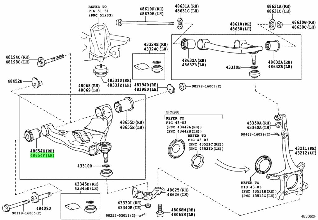 Toyota 4865460050 сайлентблок