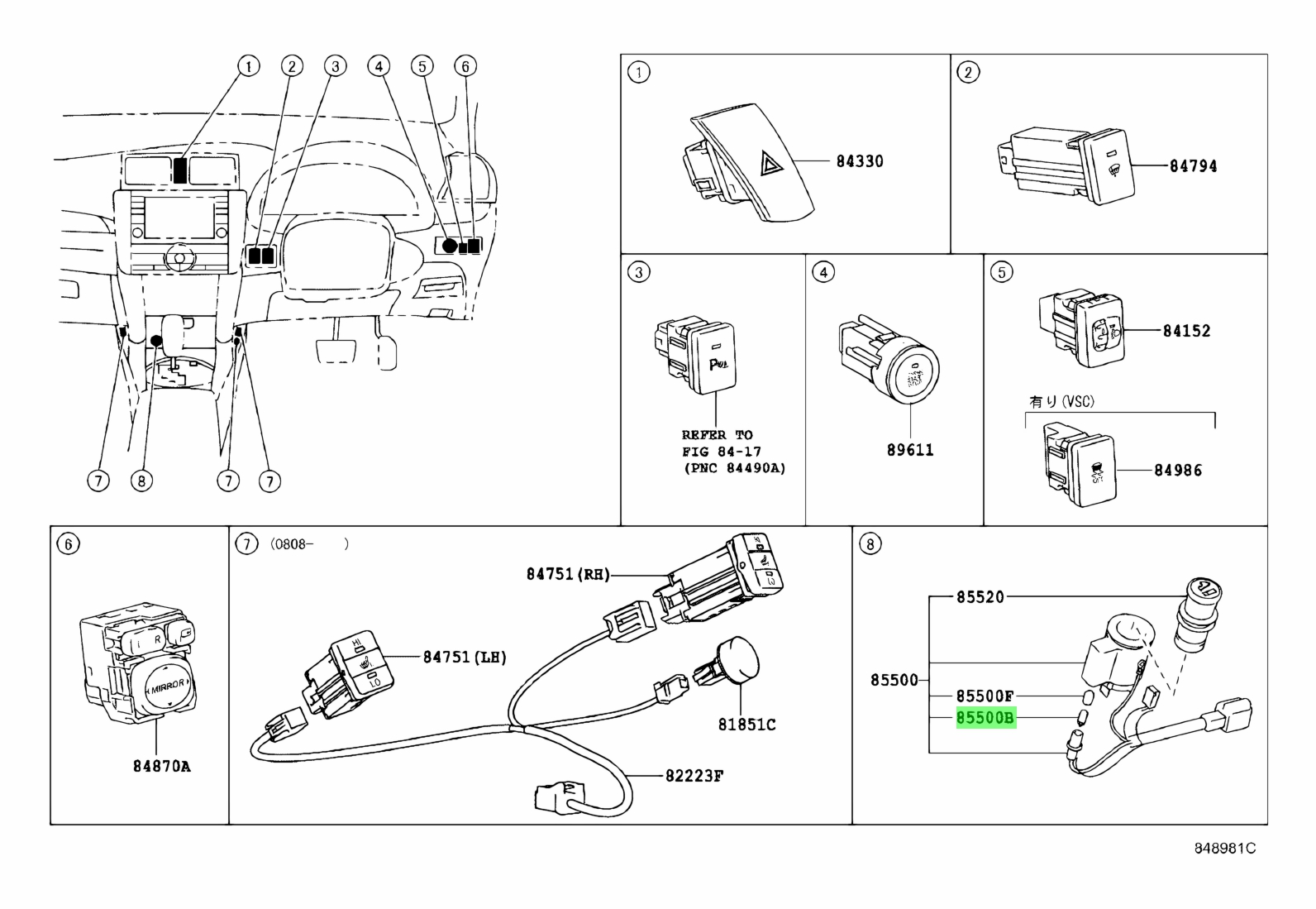 Buy Genuine Toyota 90981-11014 (9098111014) Bulb. Prices, fast shipping ...