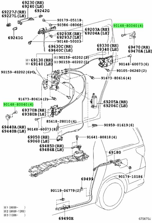 Buy Genuine Toyota 9014880040 (90148-80040) Bolt. Prices, fast shipping ...