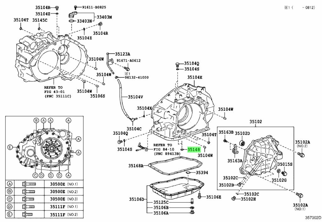 Прокладка toyota 9043035001