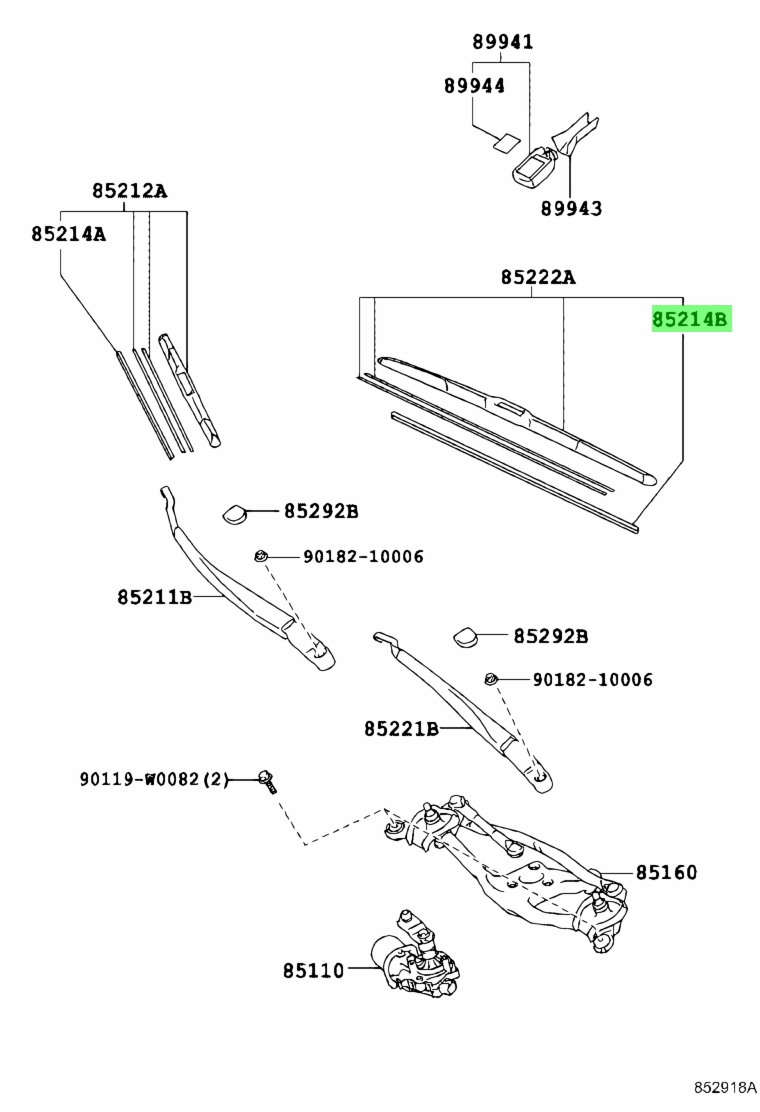 85214 60120 toyota