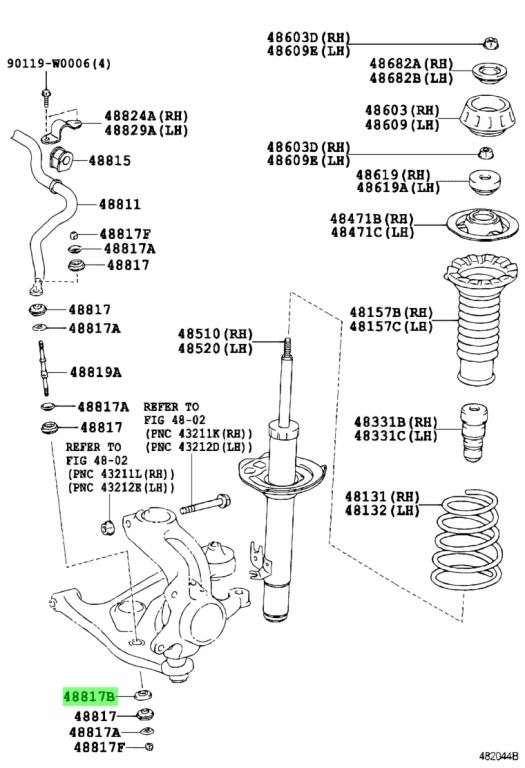 90948 01087 toyota