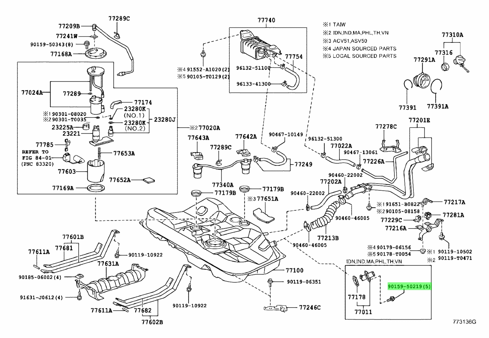 Toyota 90159 60602