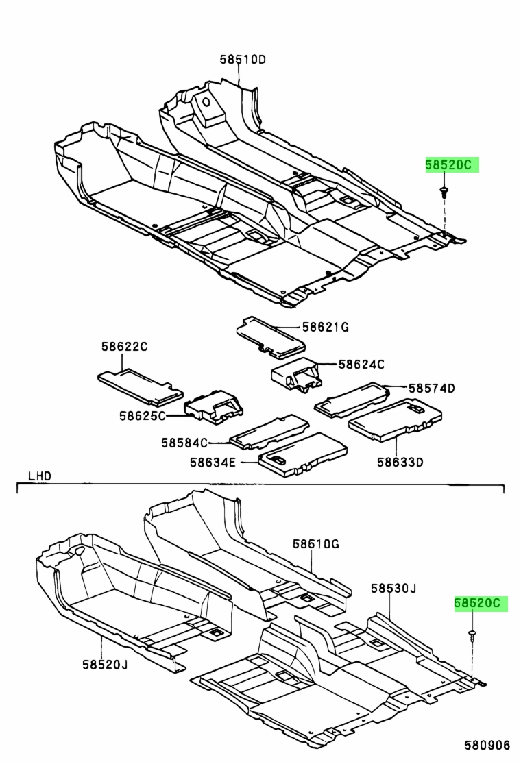 Toyota 90467 07076 c0