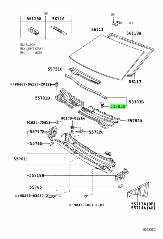 Buy Genuine Toyota 9046708108 (90467-08108) Clip. Prices, fast shipping ...