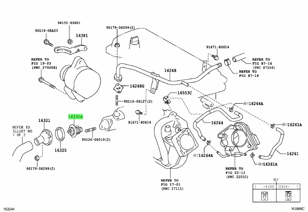 Toyota 9091603093 термостат