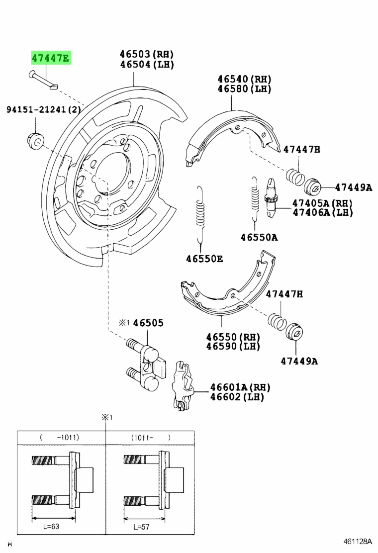 Toyota 47447 50010