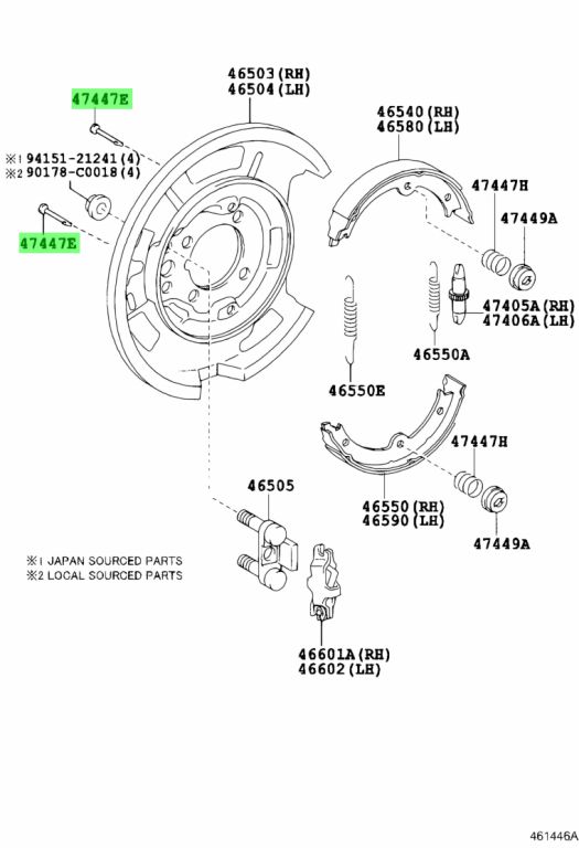 Toyota 47447 30020