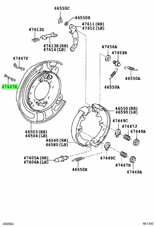 Toyota 47447 30020