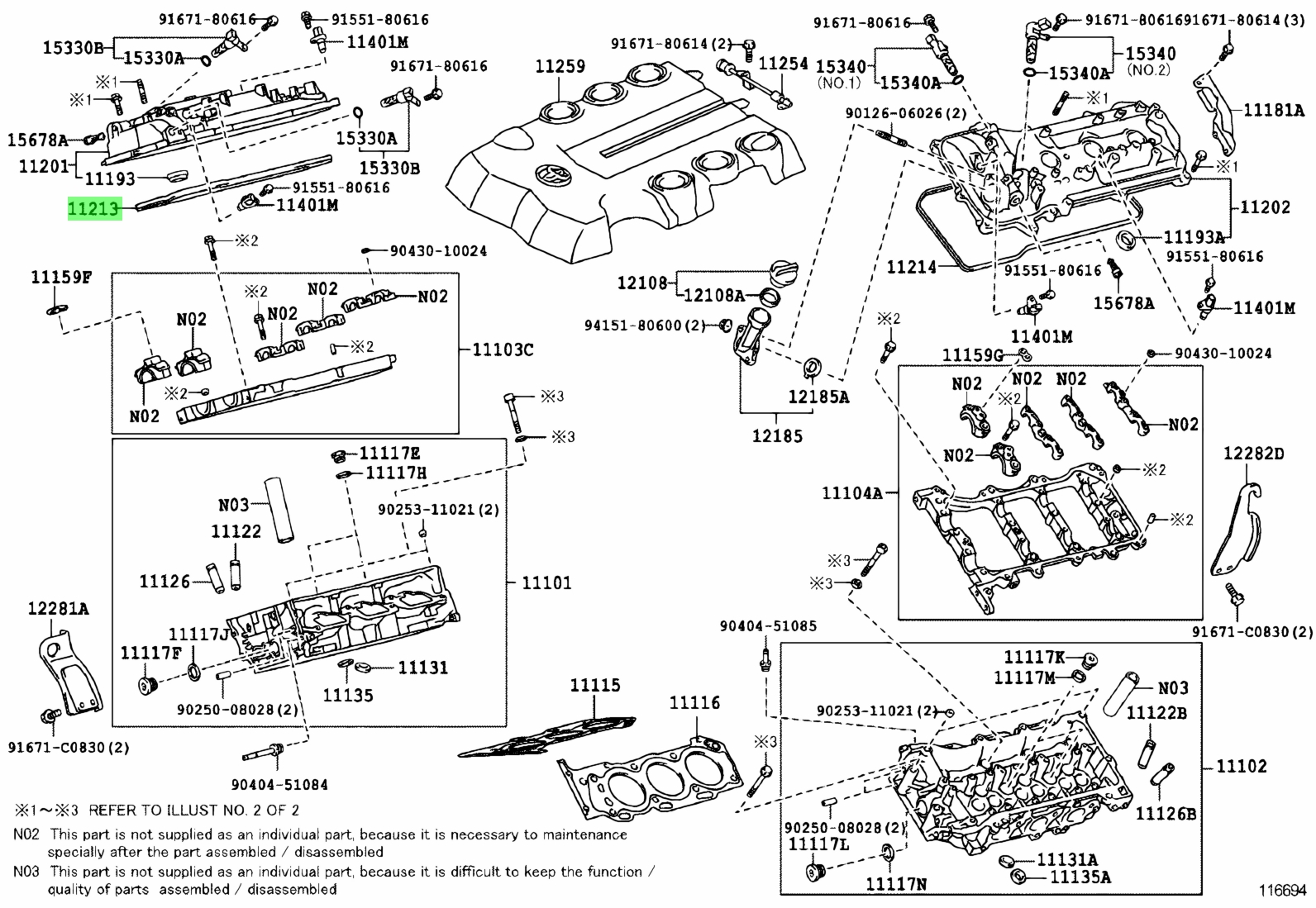 Toyota 11213 20020