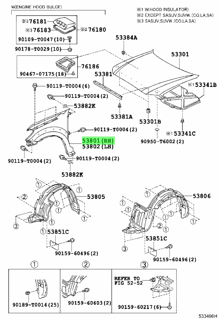 Toyota 53811 42270