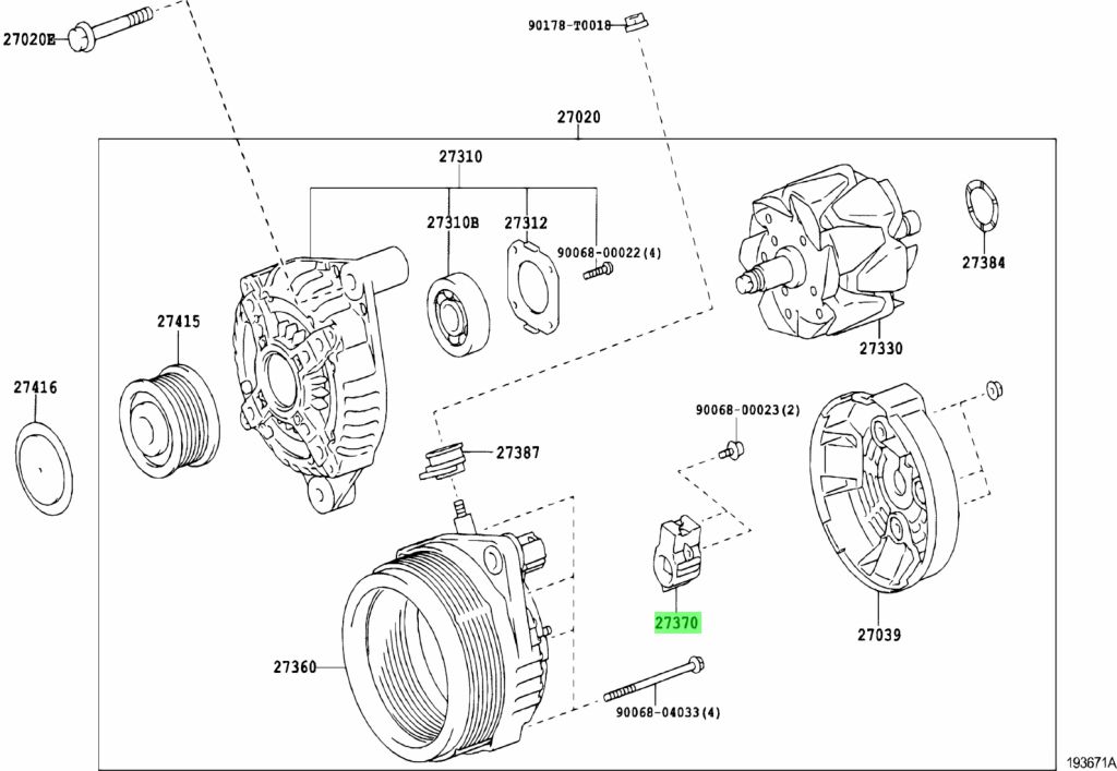 Toyota 27370 20130