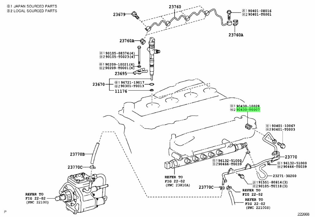 Toyota 90430 10024