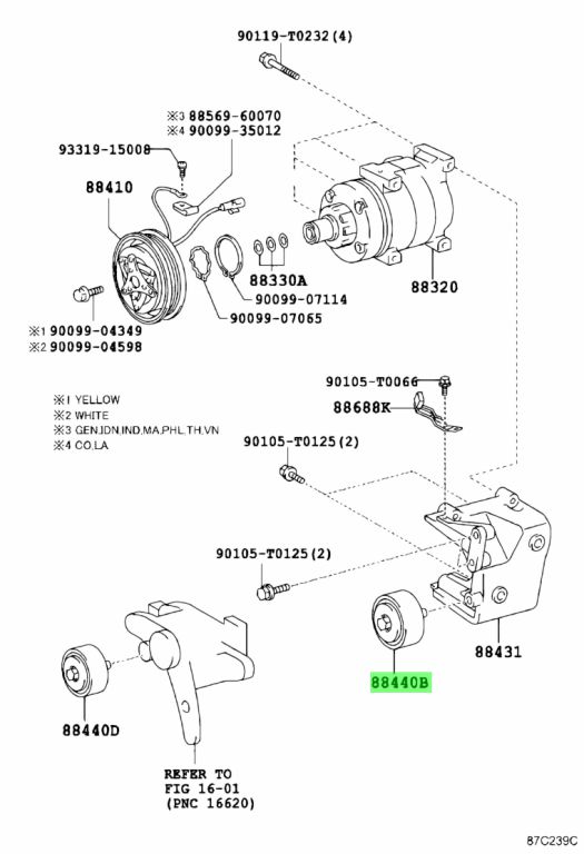 Idle pulley toyota перевод