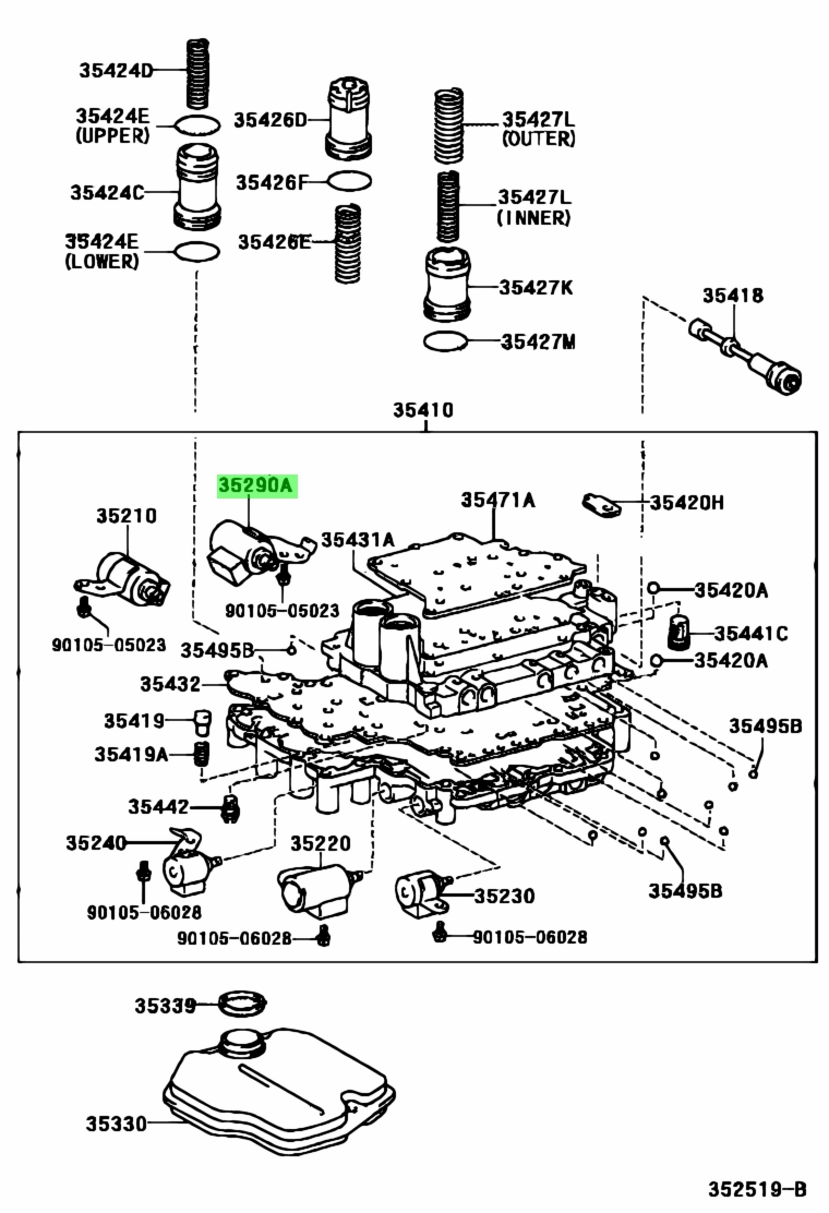 Toyota 35290 52020