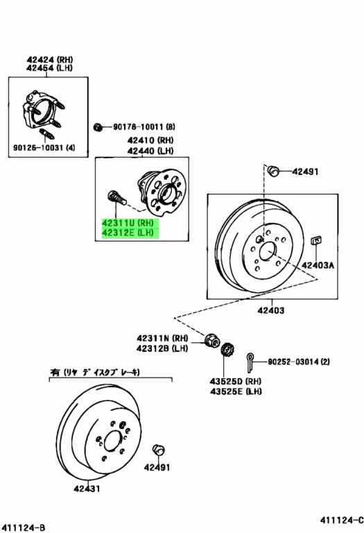 9094202049 шпилька колесная toyota