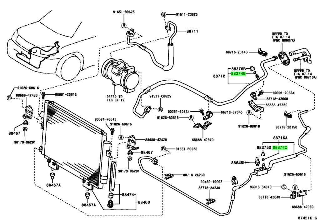 Toyota 88374 30010