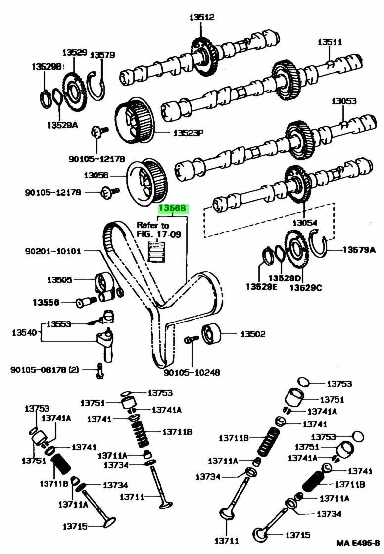 Toyota 13568 59095