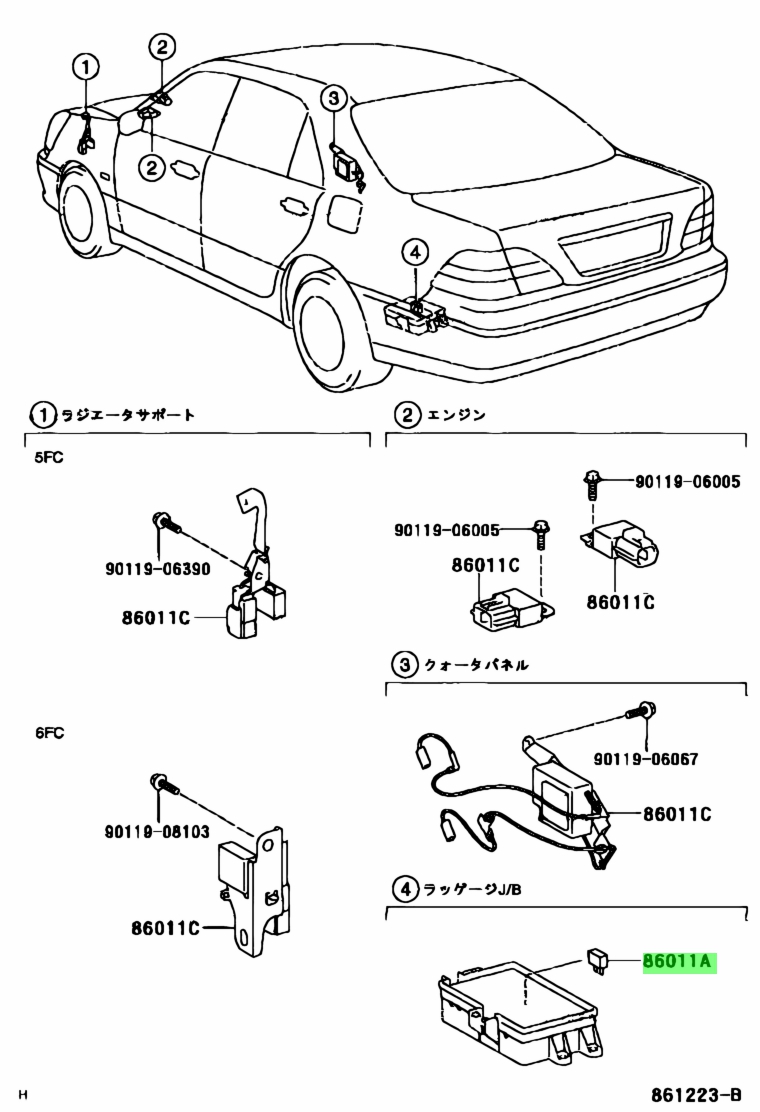 90980 04066 toyota