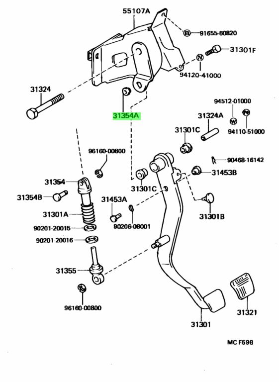 Buy Genuine Toyota 9038610019 (90386-10019) Bush. Prices, fast shipping ...