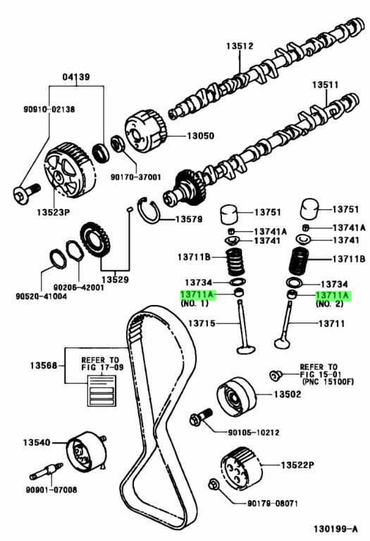 9091302101 toyota колпачок маслосъемный