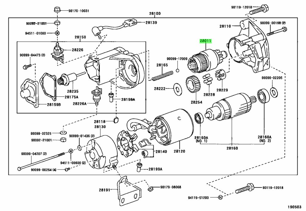 Toyota 22180 54010