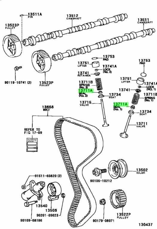 9091302112 toyota колпачок маслосъемный