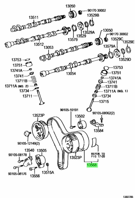 Toyota 13568 79225