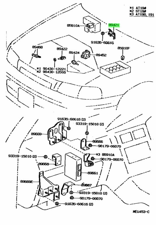 Sensor assy vacuum toyota