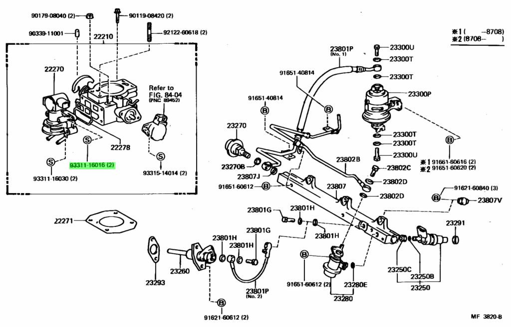 Buy Genuine Toyota 93311-16016 (9331116016) Bolt. Prices, fast shipping ...