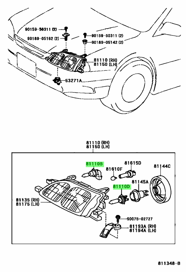 Toyota 90080 91194