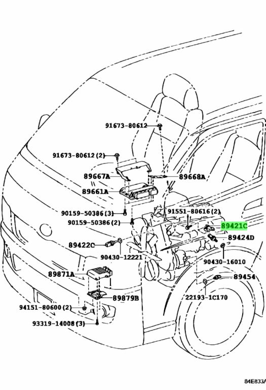 Buy Genuine Toyota 89421-71030 (8942171030) Sensor, Turbo Pressure ...