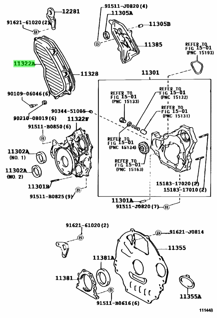 Toyota 11321 64021