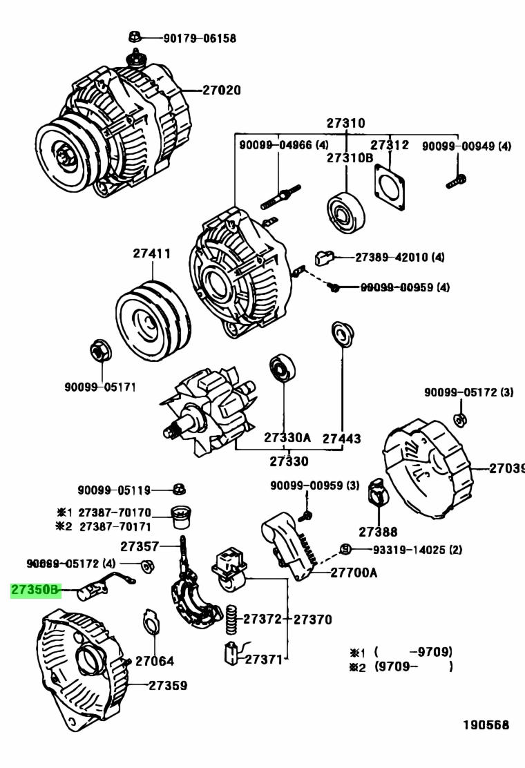 Toyota 90099 10192