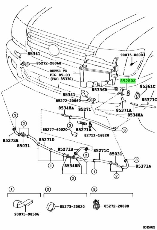 85280 20020 toyota