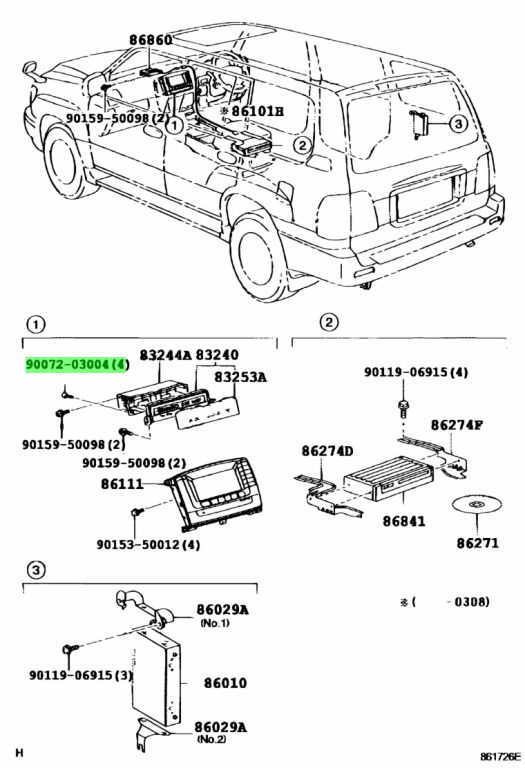 Toyota 90072 02004