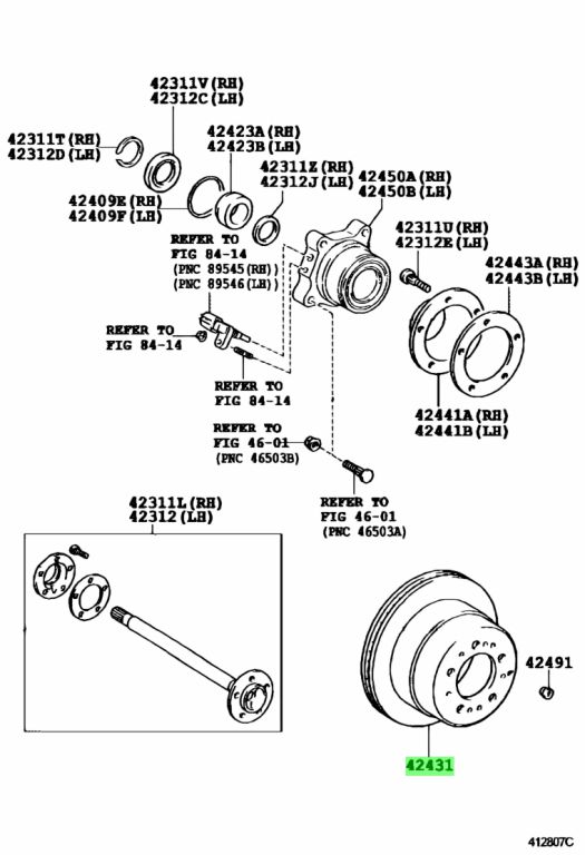 Toyota 42431 60290