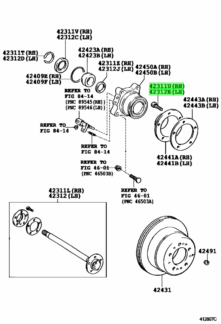 9094202083 toyota шпилька