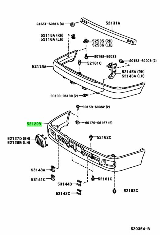 52129 60020 toyota