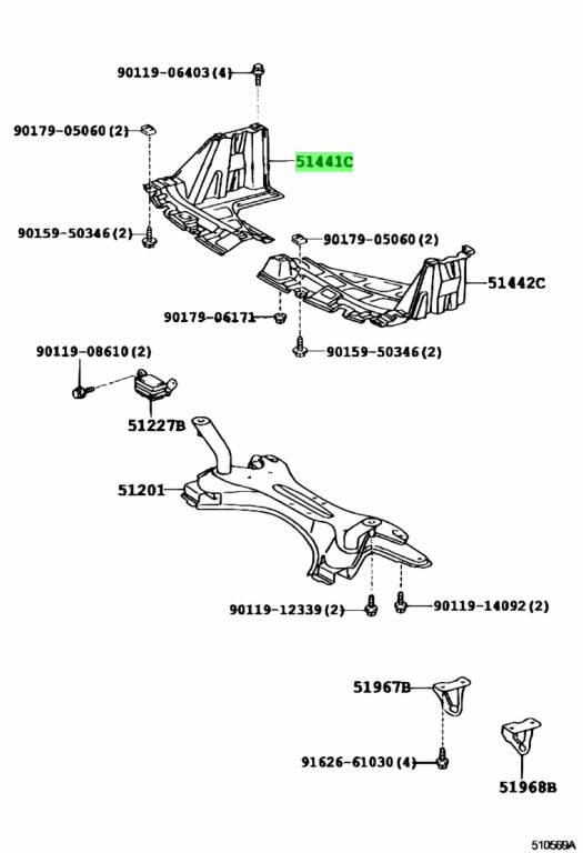 Toyota 51441 12270