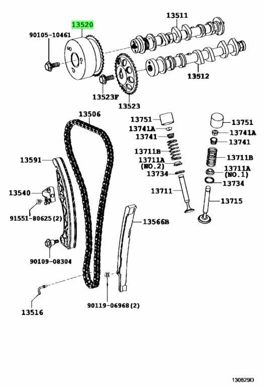 Муфта vvt i toyota