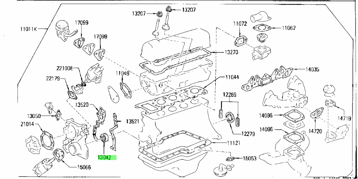 Nissan 13042 6n200