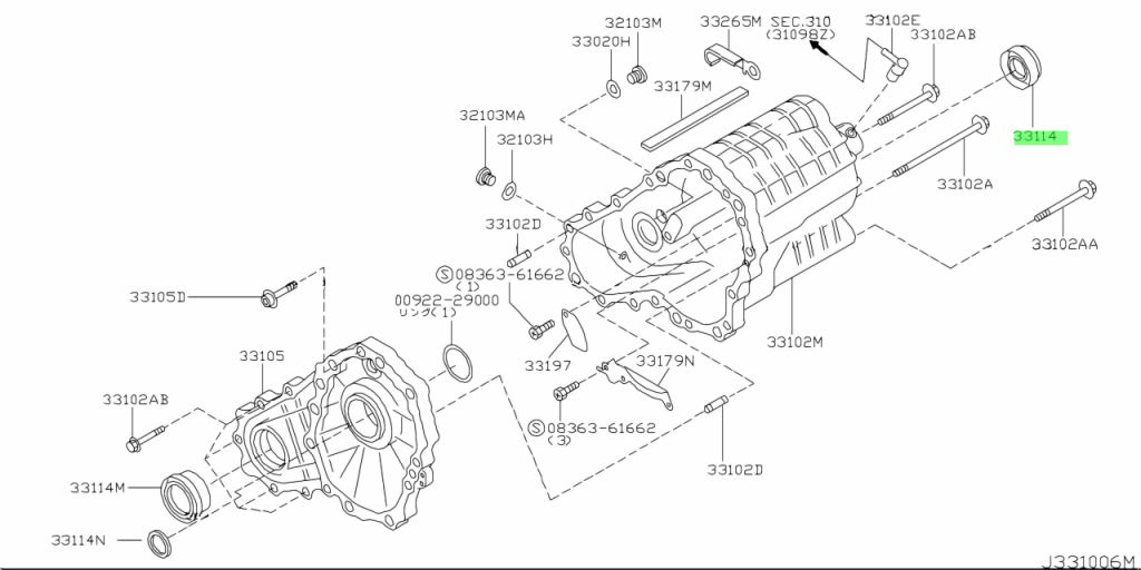 Nissan 33142 4ba0c