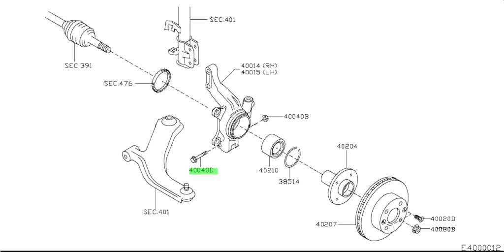 Nissan 01455 00q0a