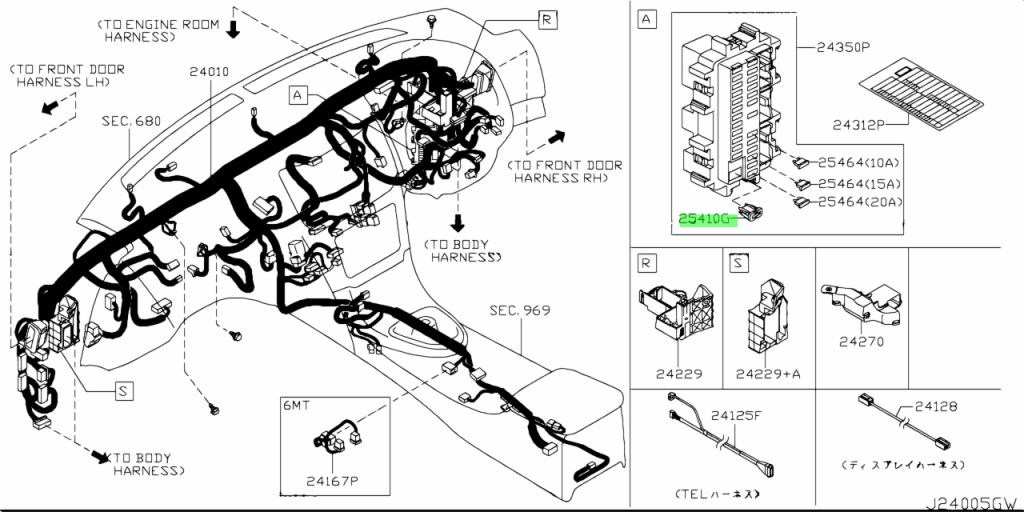 Genuine Nissan 24321-79903 (2432179903) PULLER, FUSE - Amayama